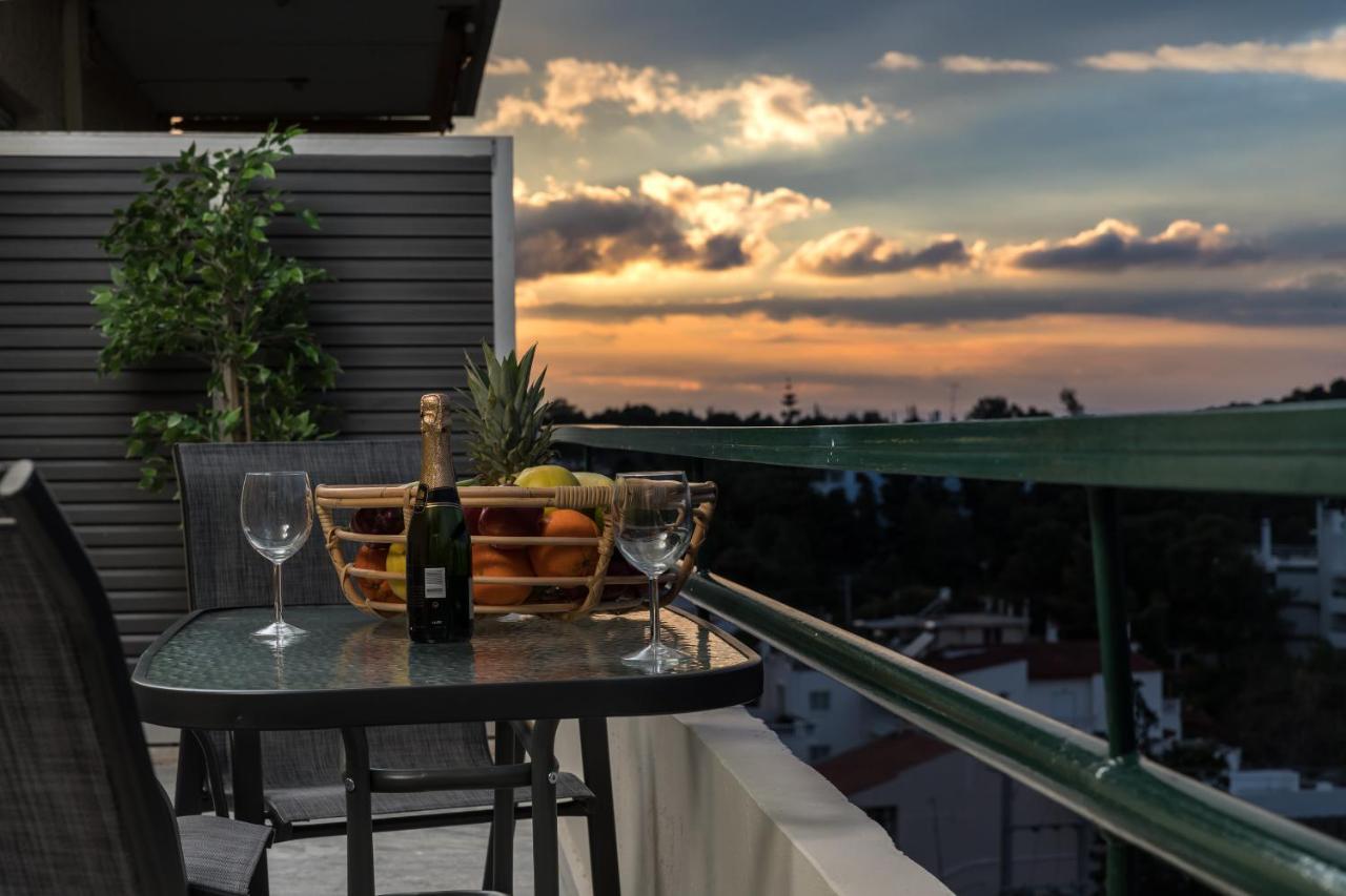 Apartment For 4 Ppl With Great View In Atene Esterno foto